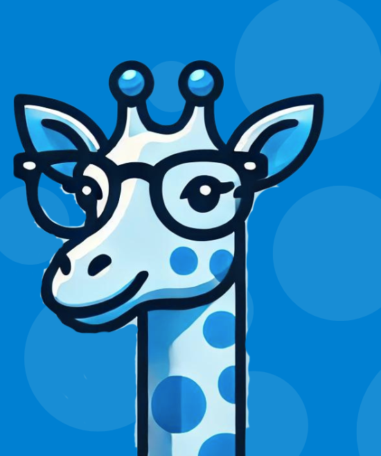 Safary Marketing giraffe mascot